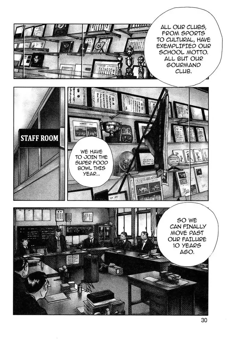 Super Food Bowl Chapter 19 page 4 - Chapter 19: Vol.3 Bowl 19: Hayami vs Busujima!