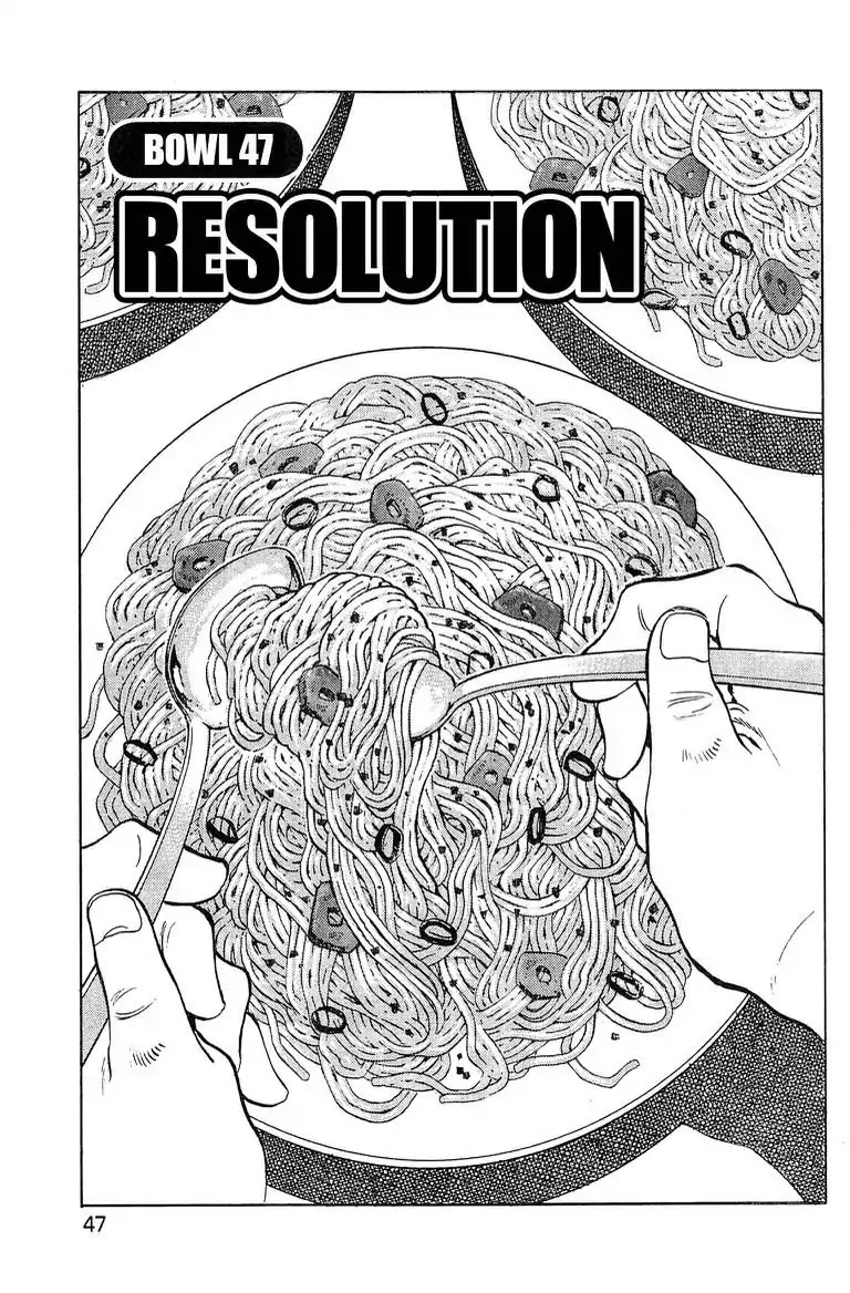 Super Food Bowl Chapter 47 page 1 - Chapter 47: Vol.6 Bowl 47: Resolution