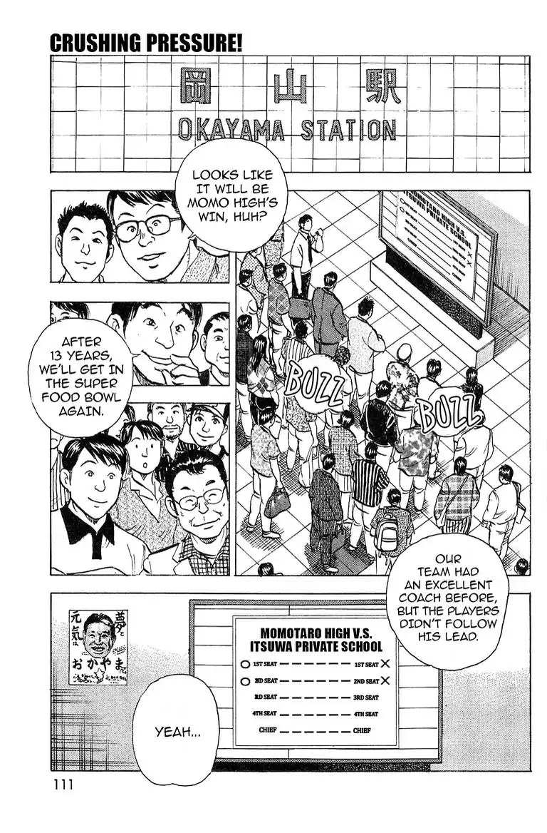 Super Food Bowl Chapter 50 page 1 - Chapter 50: Vol.6 Bowl 50: Crushing Pressure!