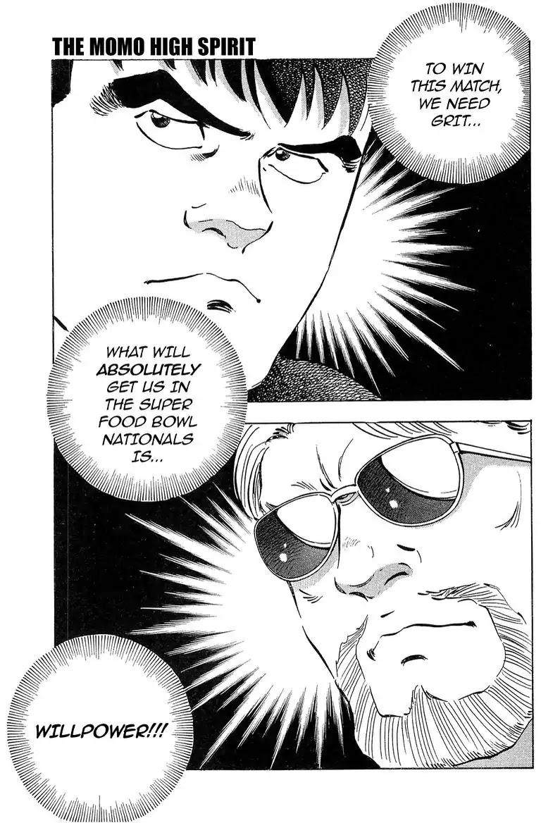 Super Food Bowl Chapter 53 page 21 - Vol.6 Final Bowl: The Momo High Spirit
