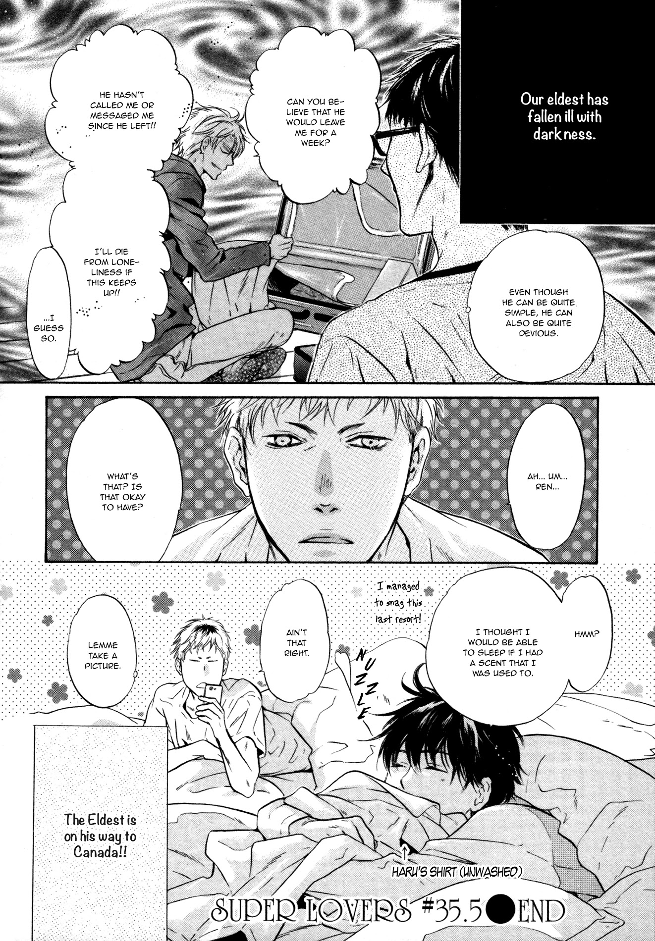 Super Lovers Chapter 35.5 page 5 - Chapter 35.5