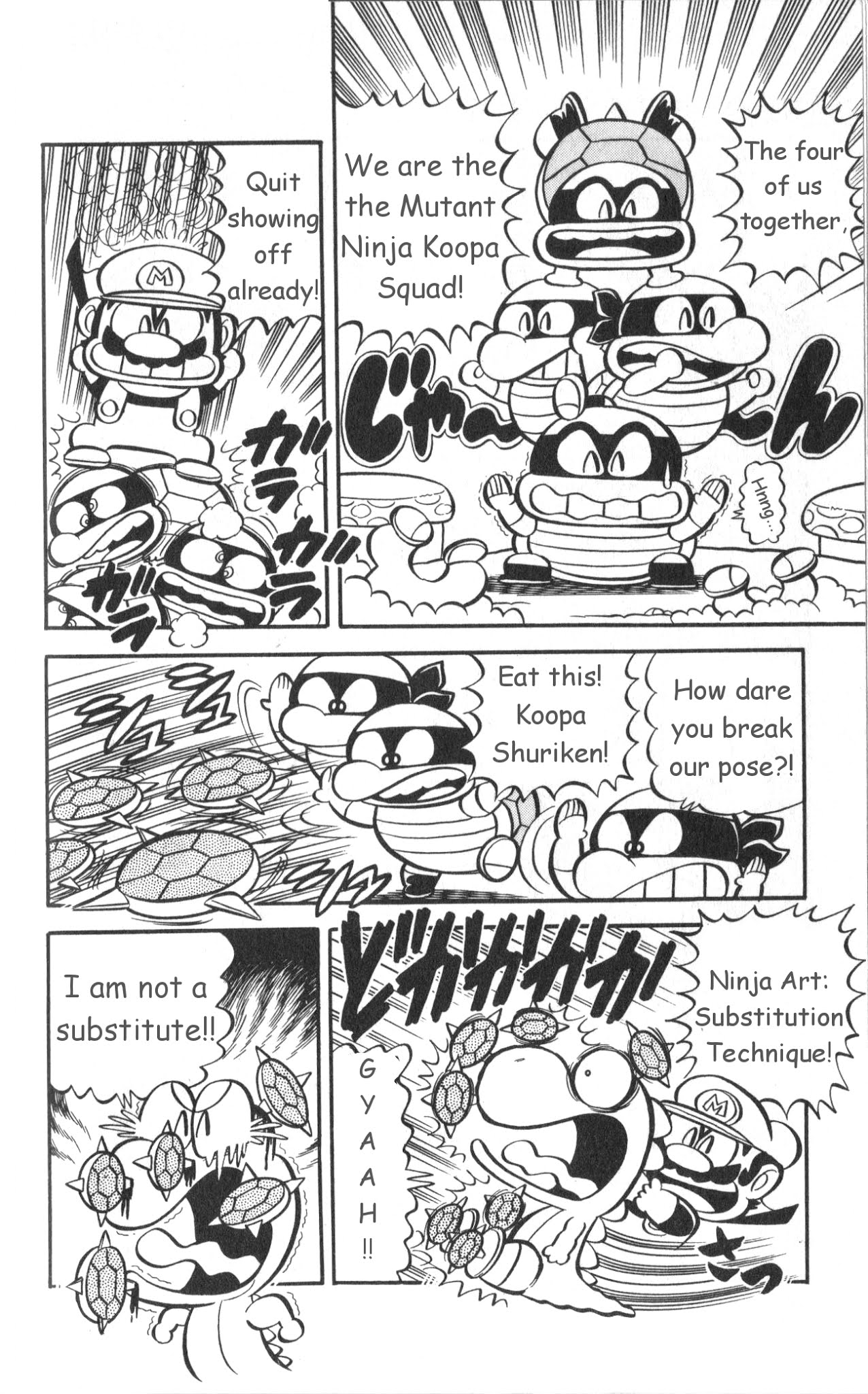 Super Mario-kun Chapter 1.13 page 11 - Vol.1 Chapter 13: Kamek comes again! The Amusement Park from Hell?!