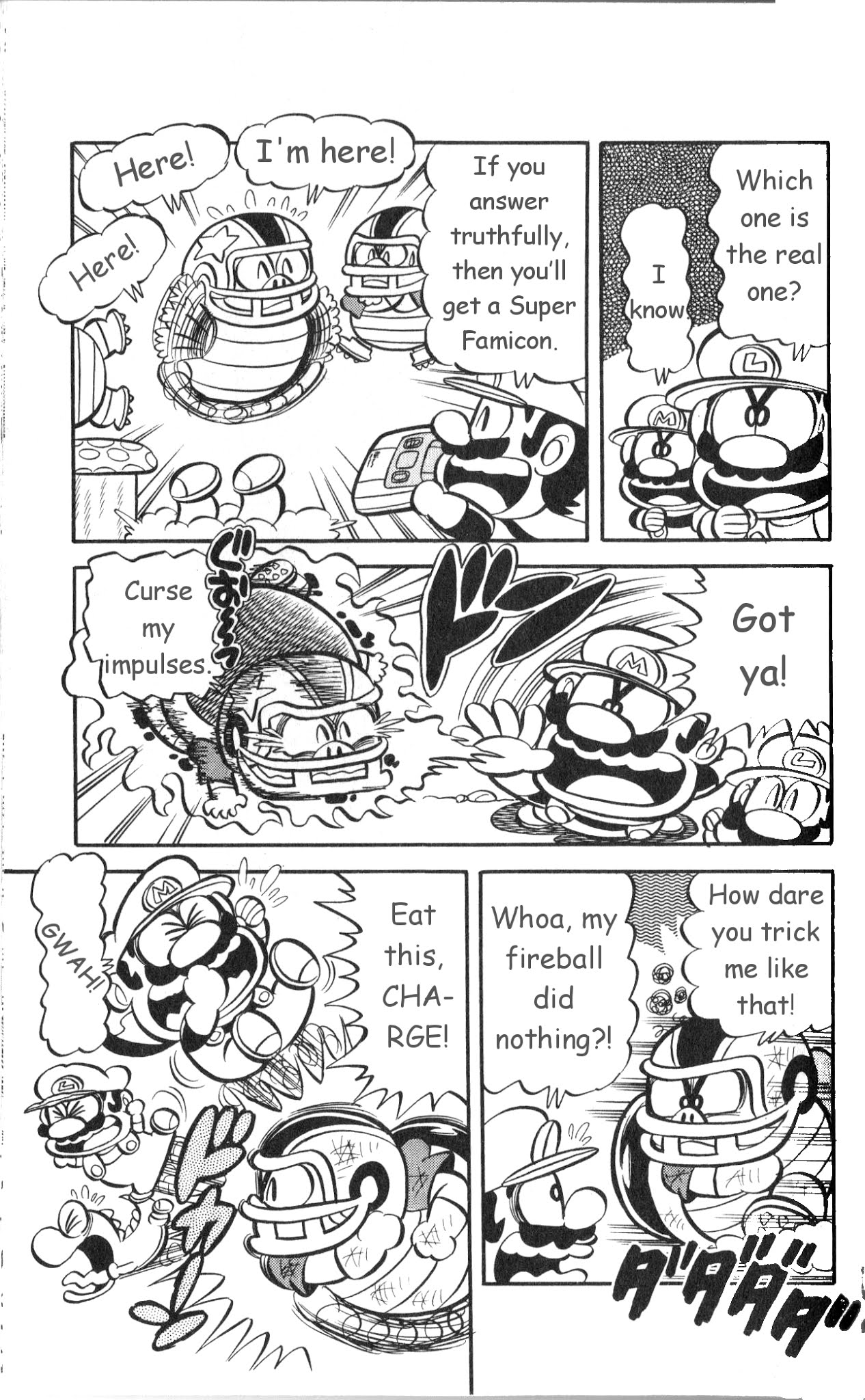 Super Mario-kun Chapter 1.13 page 16 - Vol.1 Chapter 13: Kamek comes again! The Amusement Park from Hell?!