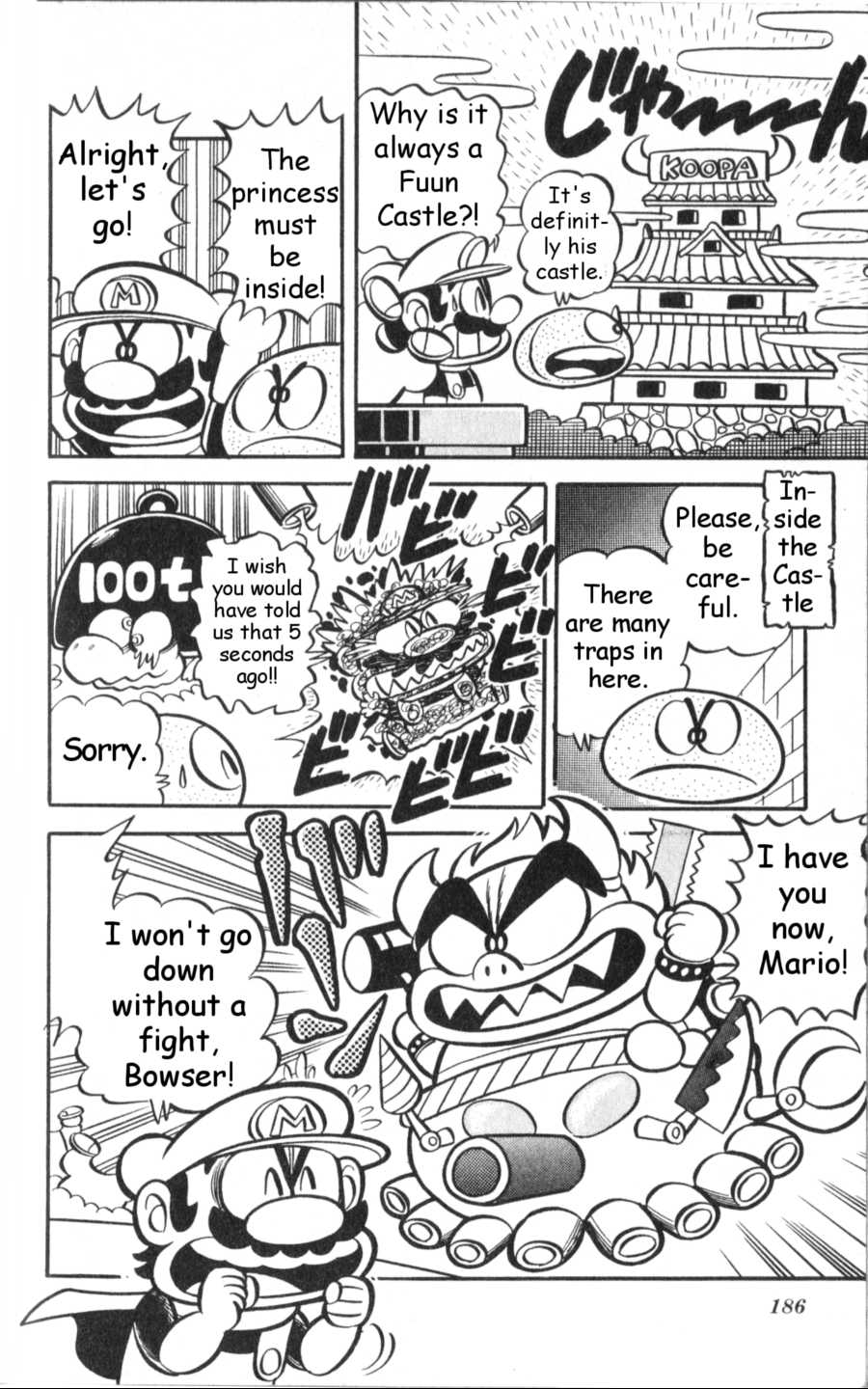 Super Mario-kun Chapter 1.15 page 10 - Vol.1 Chapter 15: What Will Happen!? Mario 5 Appears!?