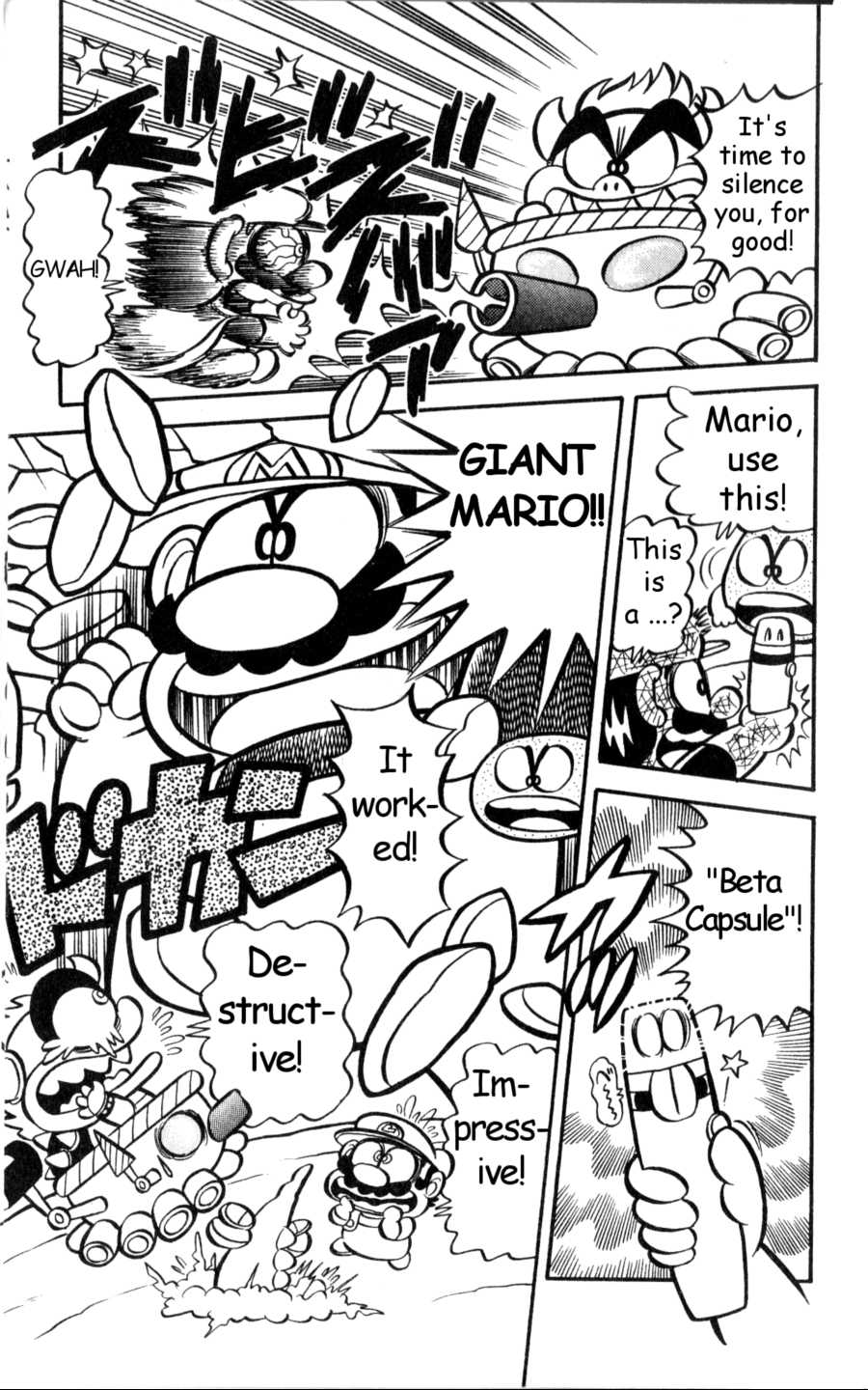 Super Mario-kun Chapter 1.15 page 11 - Vol.1 Chapter 15: What Will Happen!? Mario 5 Appears!?