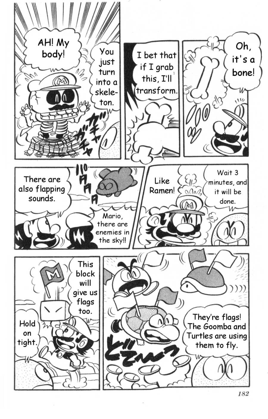 Super Mario-kun Chapter 1.15 page 6 - Vol.1 Chapter 15: What Will Happen!? Mario 5 Appears!?