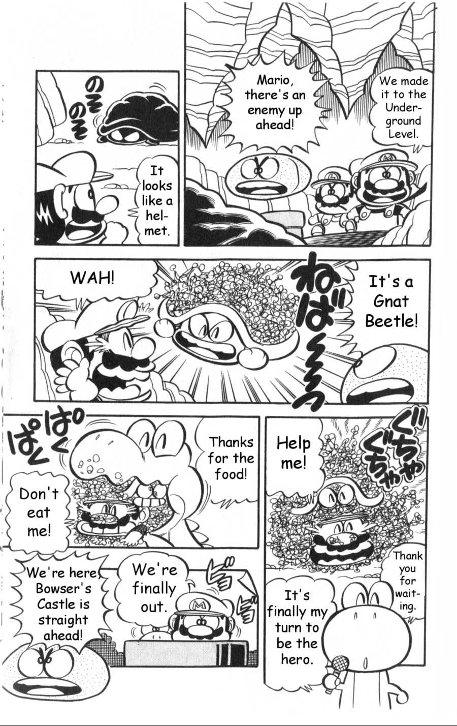 Super Mario-kun Chapter 1.15 page 9 - Vol.1 Chapter 15: What Will Happen!? Mario 5 Appears!?