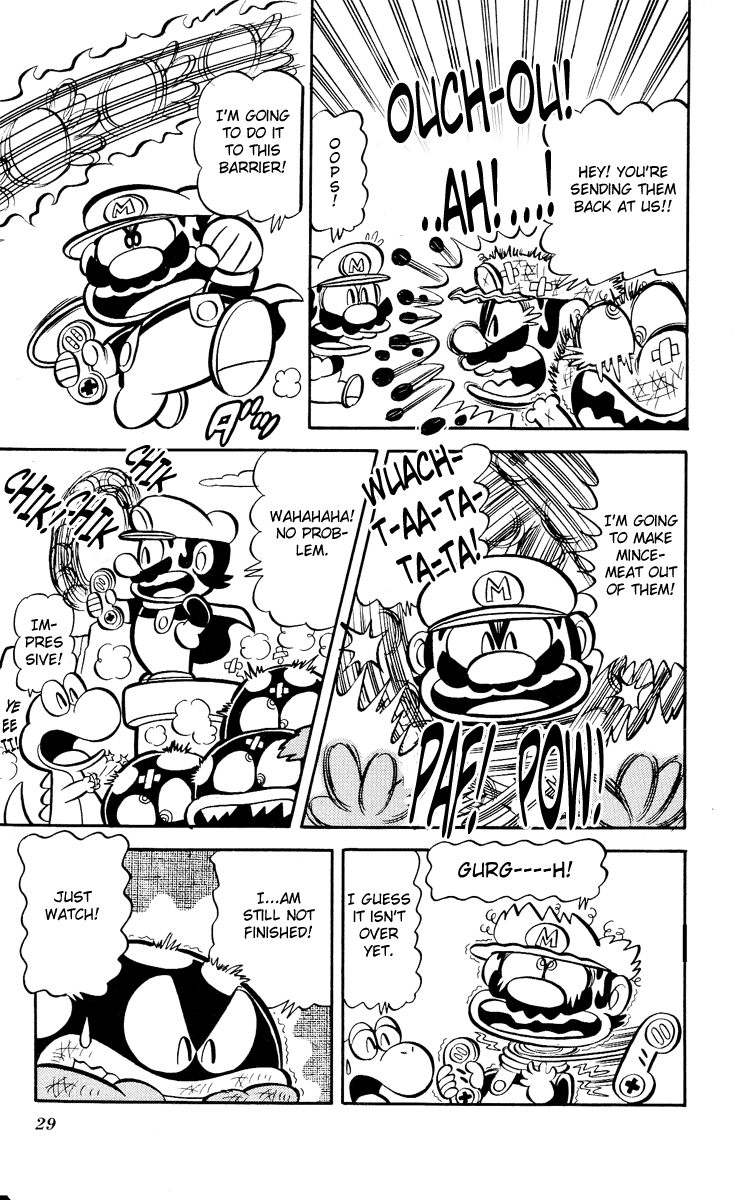 Super Mario-kun Chapter 1.2 page 10 - Vol.1 Chapter 2: Boom!! One Shot Kill! A Plan to Join Forces
