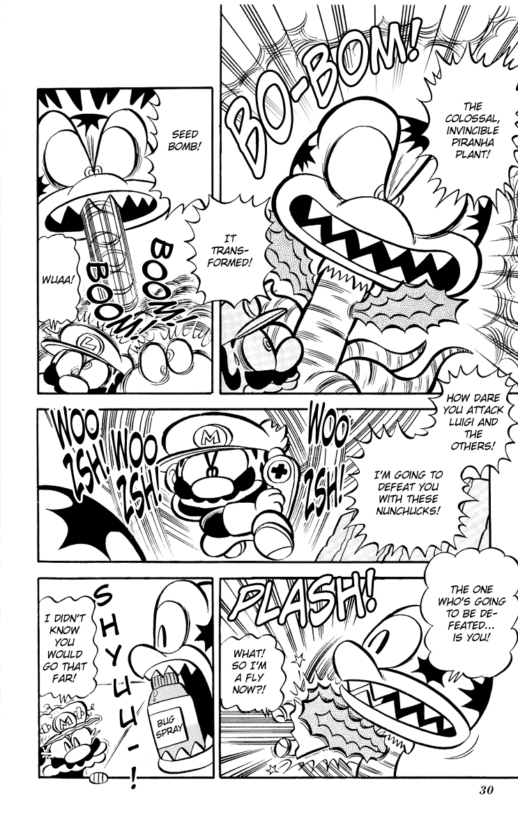 Super Mario-kun Chapter 1.2 page 11 - Vol.1 Chapter 2: Boom!! One Shot Kill! A Plan to Join Forces