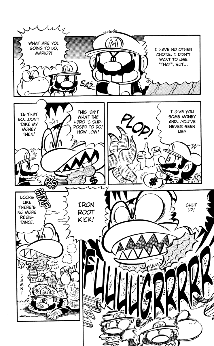 Super Mario-kun Chapter 1.2 page 13 - Vol.1 Chapter 2: Boom!! One Shot Kill! A Plan to Join Forces