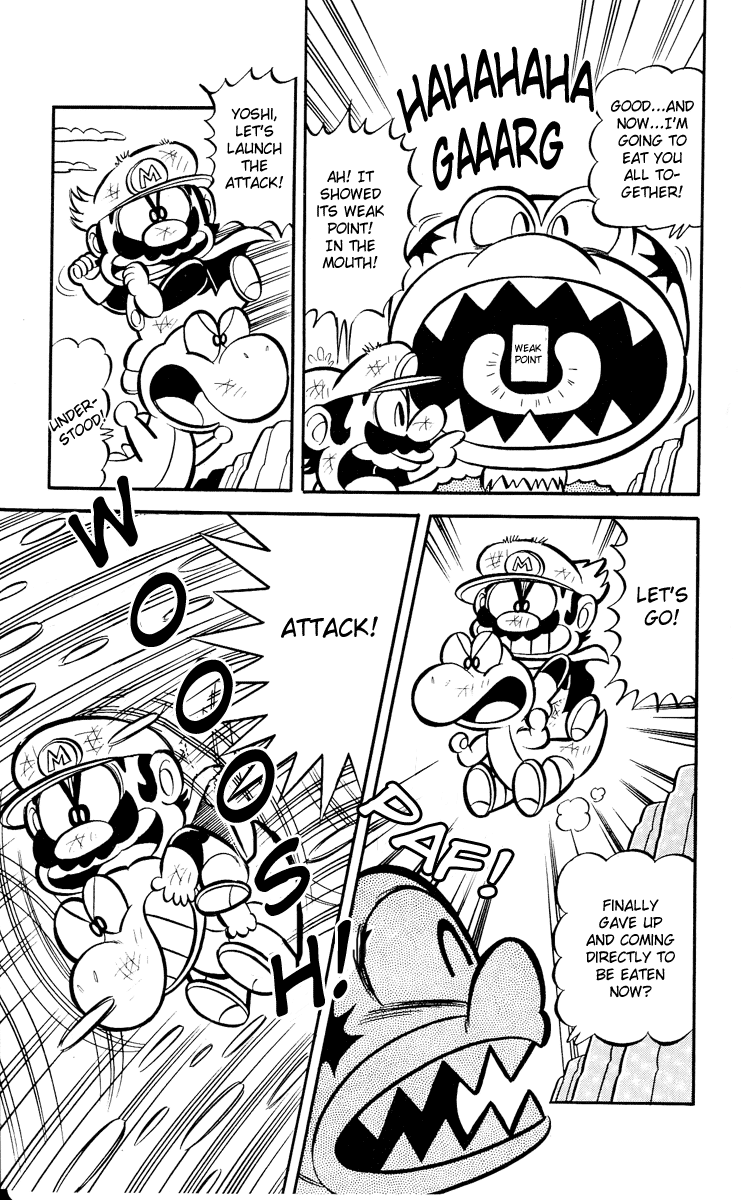 Super Mario-kun Chapter 1.2 page 14 - Vol.1 Chapter 2: Boom!! One Shot Kill! A Plan to Join Forces