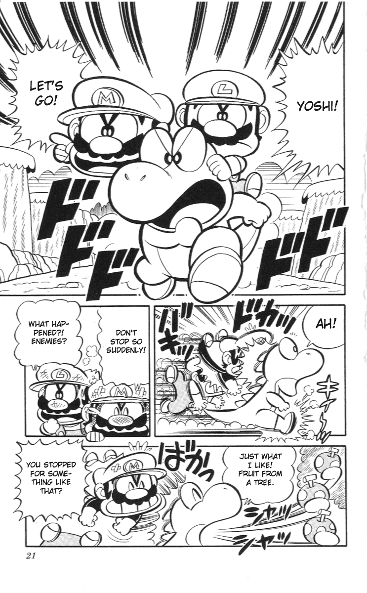 Super Mario-kun Chapter 1.2 page 2 - Vol.1 Chapter 2: Boom!! One Shot Kill! A Plan to Join Forces