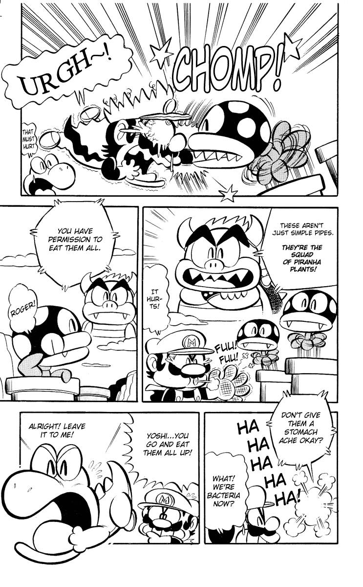Super Mario-kun Chapter 1.2 page 6 - Vol.1 Chapter 2: Boom!! One Shot Kill! A Plan to Join Forces