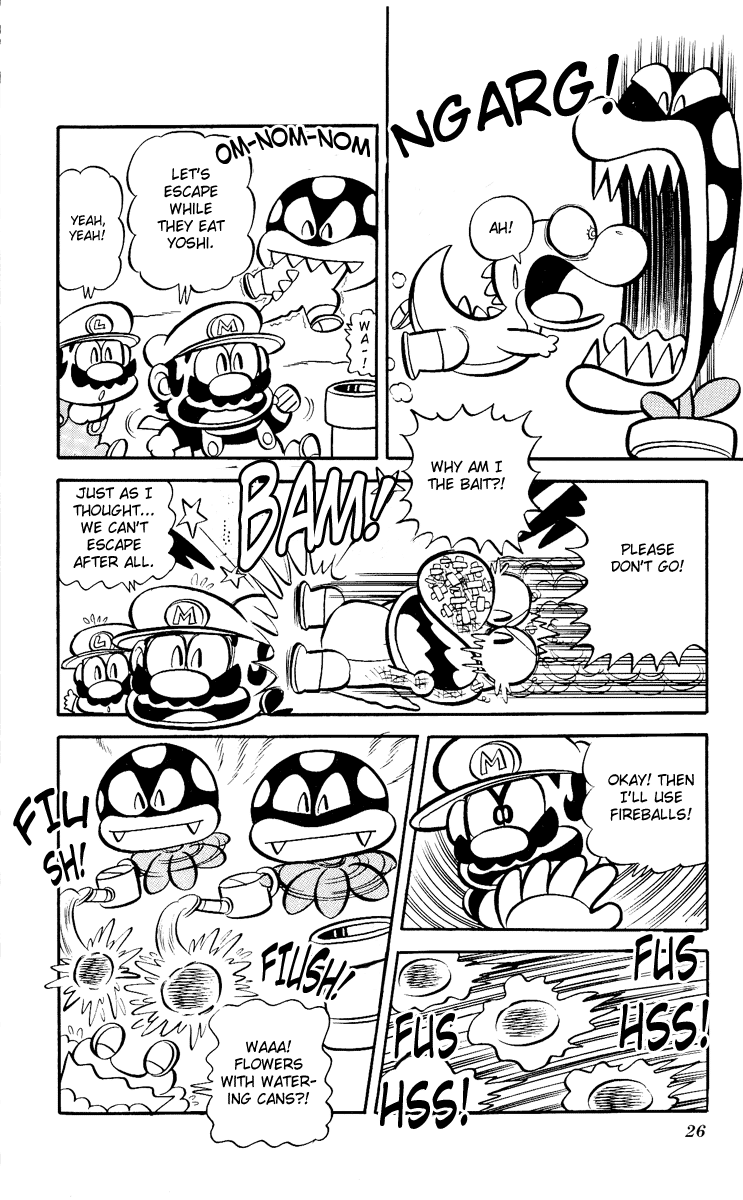 Super Mario-kun Chapter 1.2 page 7 - Vol.1 Chapter 2: Boom!! One Shot Kill! A Plan to Join Forces