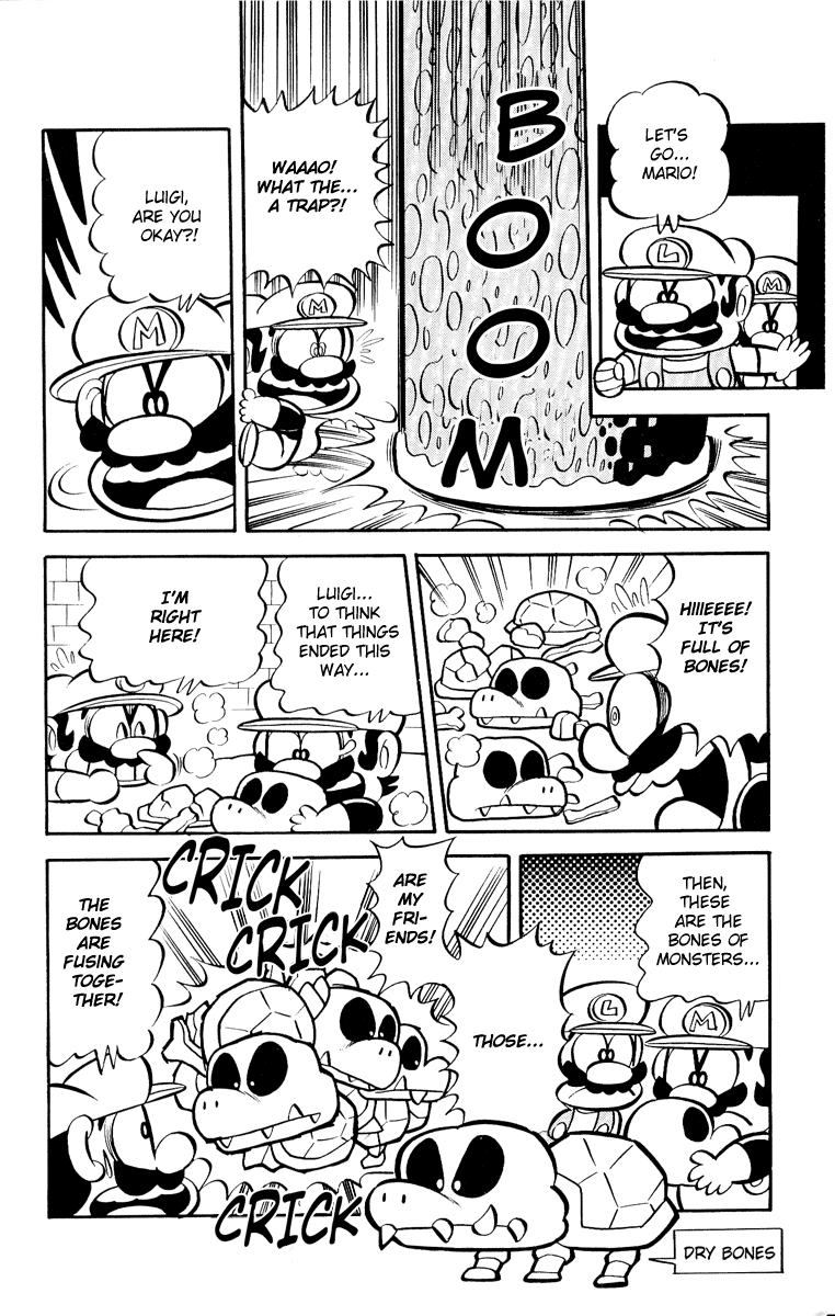 Super Mario-kun Chapter 1.3 page 2 - Vol.1 Chapter 3: Koopaling Iggy!! The Magnificent Mental Fight!?