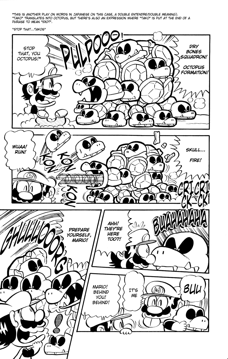 Super Mario-kun Chapter 1.3 page 3 - Vol.1 Chapter 3: Koopaling Iggy!! The Magnificent Mental Fight!?