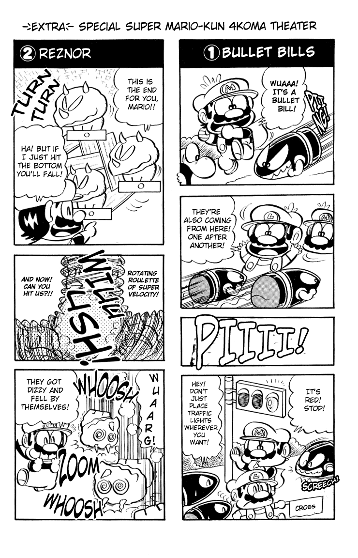 Super Mario-kun Chapter 1.3 page 8 - Vol.1 Chapter 3: Koopaling Iggy!! The Magnificent Mental Fight!?