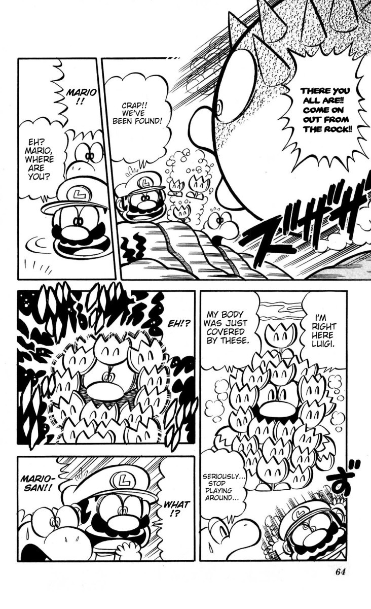 Super Mario-kun Chapter 1.5 page 12 - Vol.1 Chapter 5: Cold Underwater Stage!! Does Mario Like Warmer Places!?