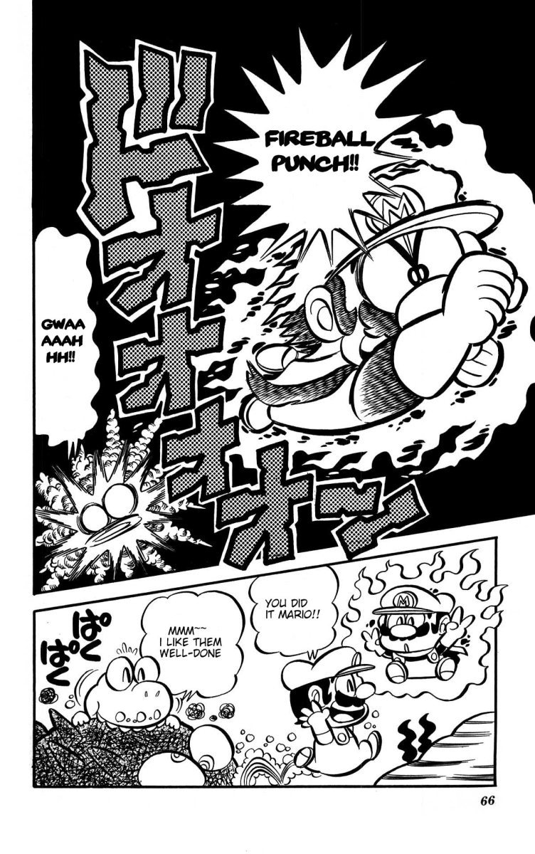 Super Mario-kun Chapter 1.5 page 14 - Vol.1 Chapter 5: Cold Underwater Stage!! Does Mario Like Warmer Places!?