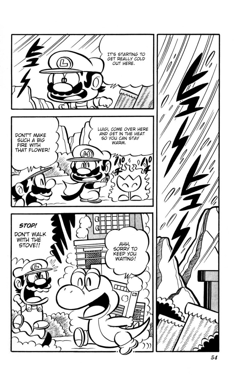 Super Mario-kun Chapter 1.5 page 2 - Vol.1 Chapter 5: Cold Underwater Stage!! Does Mario Like Warmer Places!?