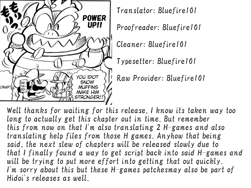 Super Mario-kun Chapter 1.6 page 1 - Vol.1 Chapter 6: Mario vs. Lakitu!! The Biggest Snowball Fight Ever!?