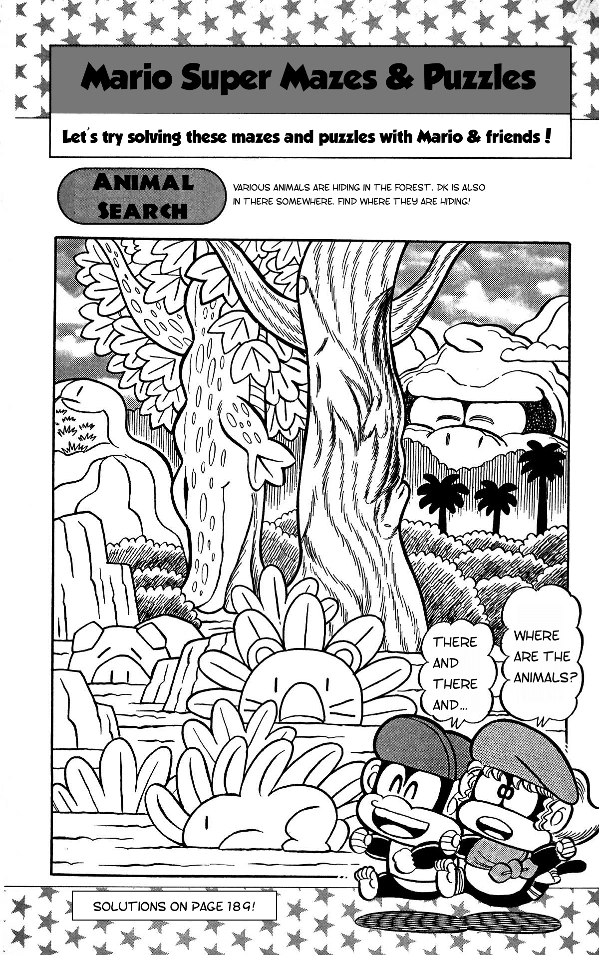 Super Mario-kun Chapter 14.0 page 5 - Vol.14 Chapter 0: Diddy's 4koma Land