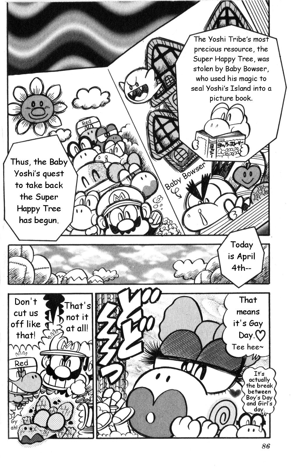Super Mario-kun Chapter 19.6 page 2 - Vol.19 Chapter 6: The Duel! The Decision for T.C.Y.'s Leader!!
