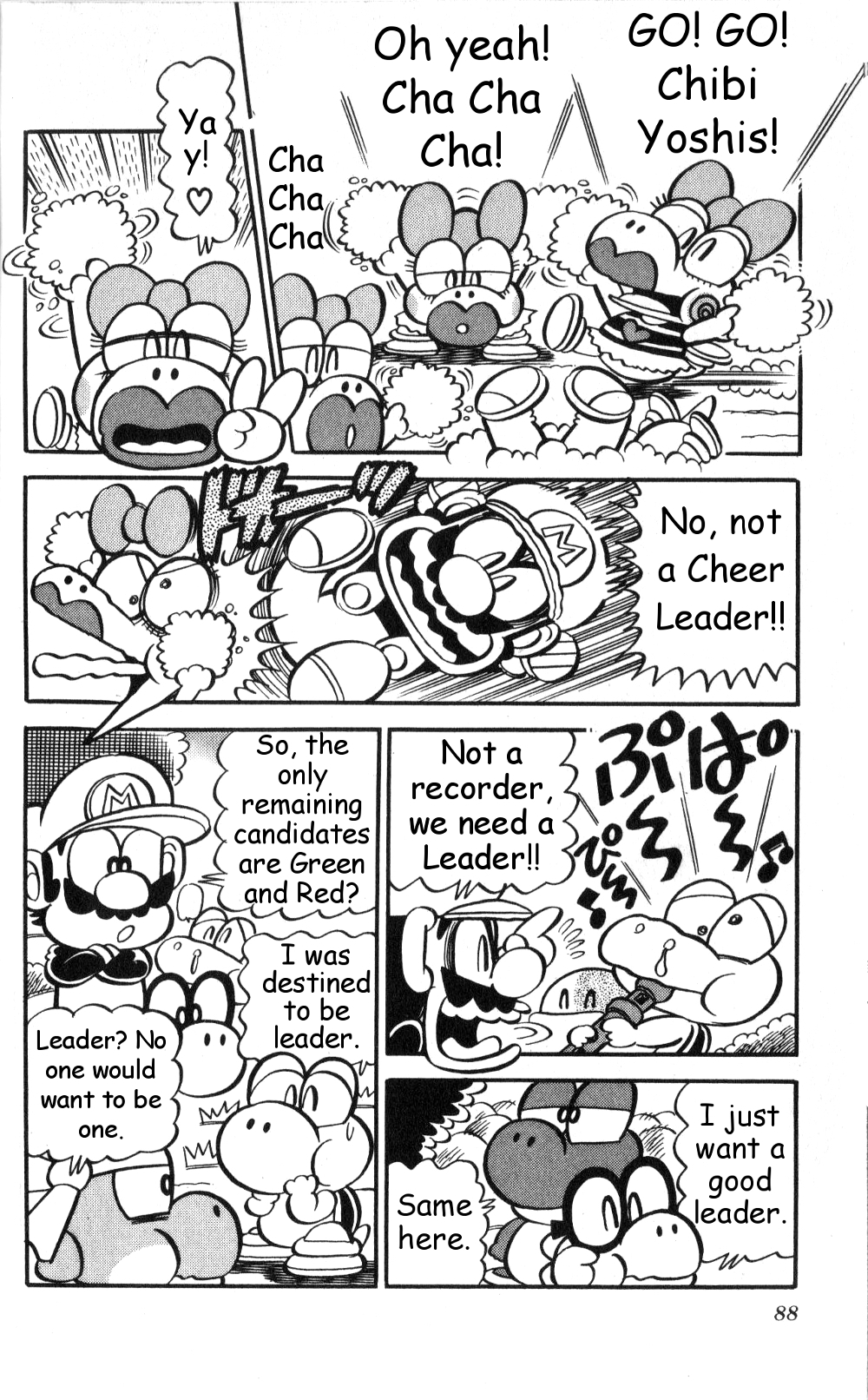 Super Mario-kun Chapter 19.6 page 4 - Vol.19 Chapter 6: The Duel! The Decision for T.C.Y.'s Leader!!