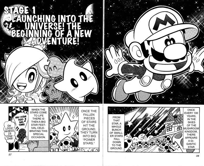 Super Mario-kun Chapter 38.3 page 3 - Vol.38 Chapter 3: Launching Into The Universe! The Beginning of a New Adventure!