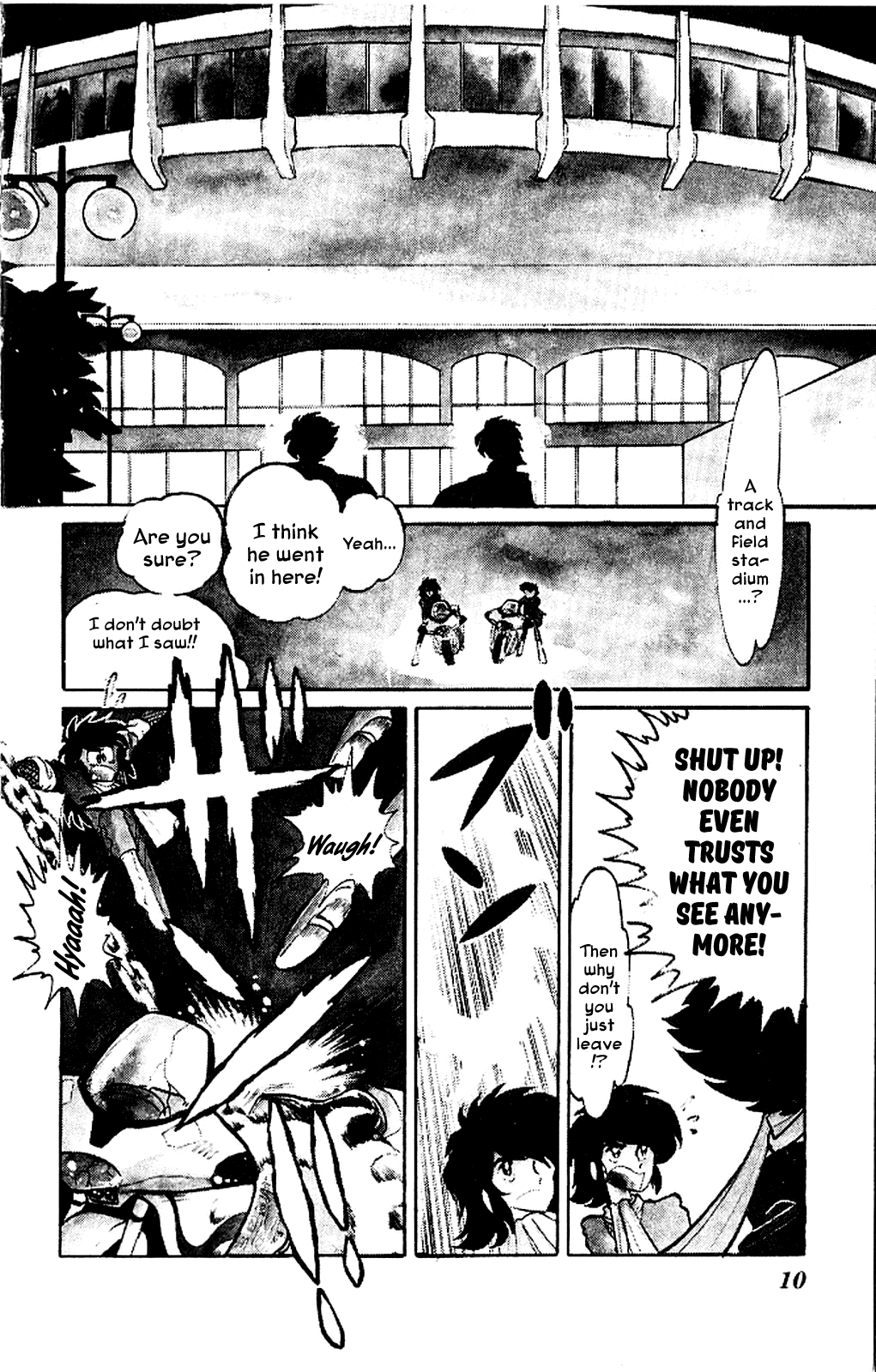 Super Ninja Dan Chapter 1 page 10 - Chapter 1: The Super Ninja War
