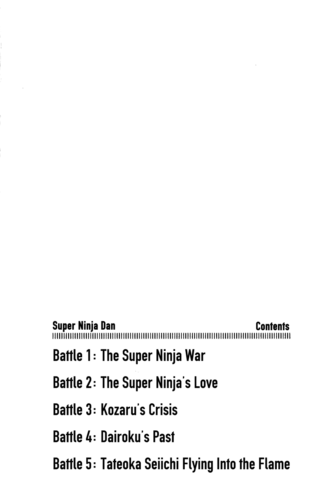 Super Ninja Dan Chapter 1 page 5 - Chapter 1: The Super Ninja War