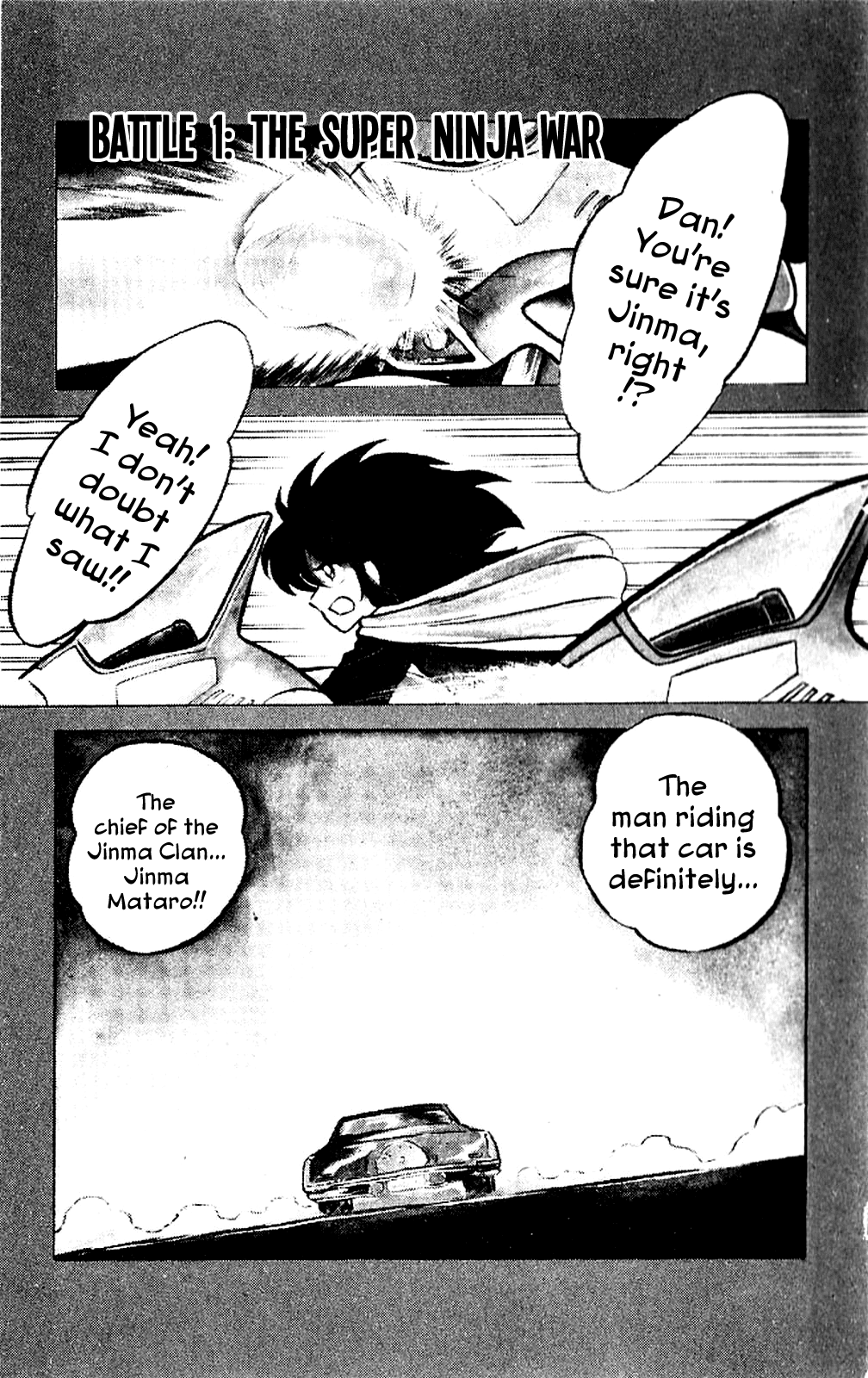 Super Ninja Dan Chapter 1 page 6 - Chapter 1: The Super Ninja War
