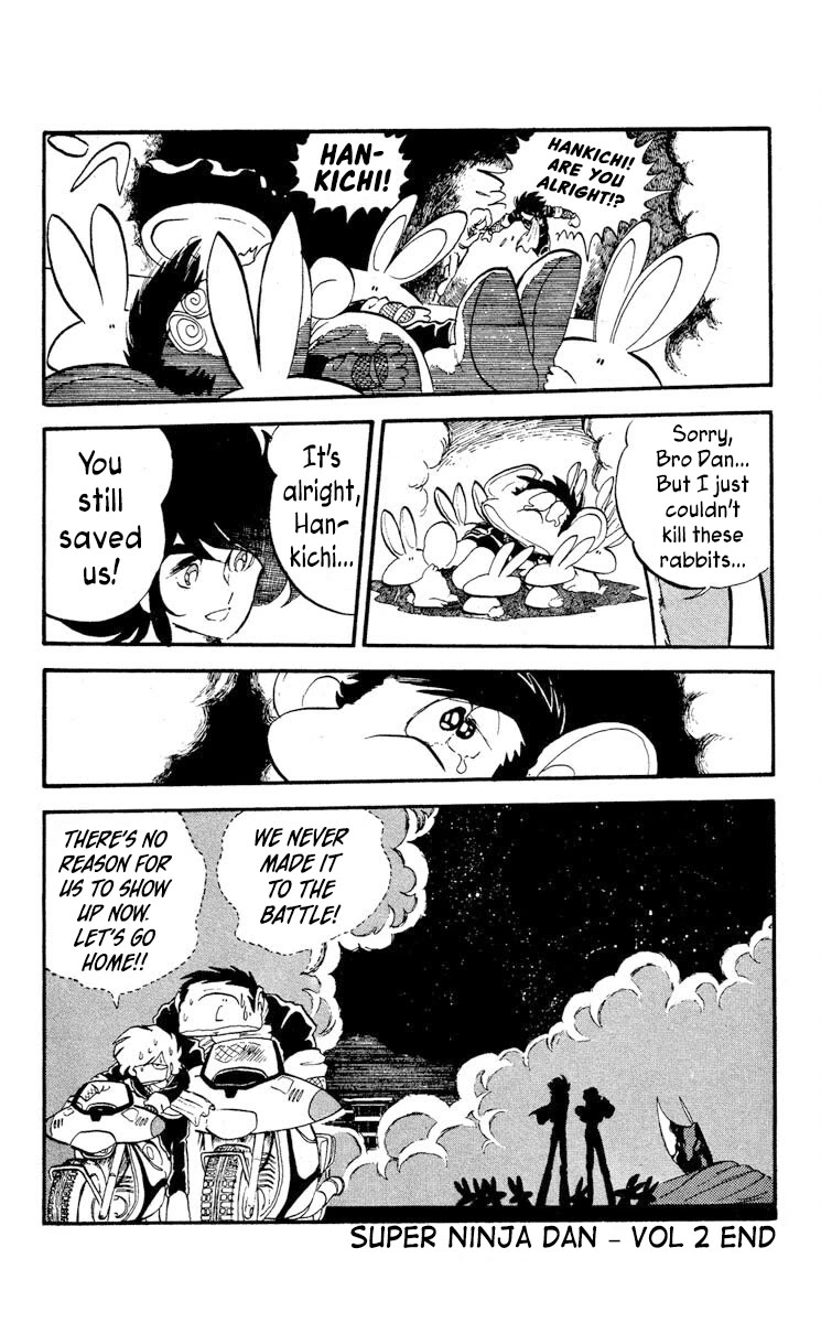 Super Ninja Dan Chapter 10 page 34 - Chapter 10: The Black Knight Strikes Back