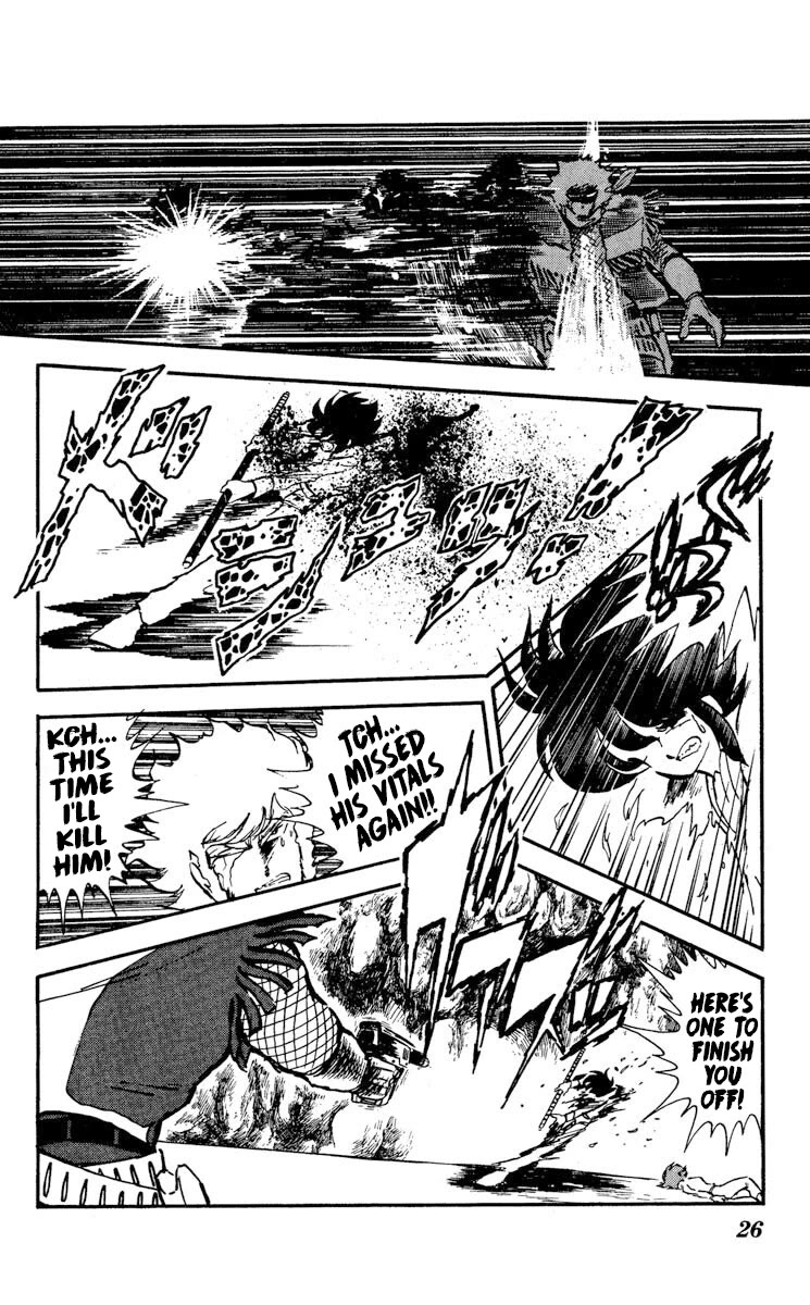 Super Ninja Dan Chapter 11 page 26 - Chapter 11: The Hitman's Vow
