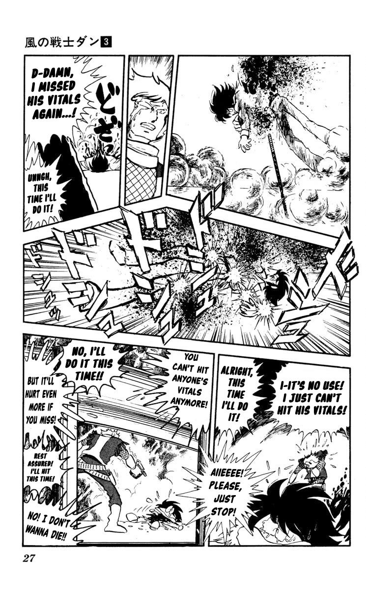 Super Ninja Dan Chapter 11 page 27 - Chapter 11: The Hitman's Vow