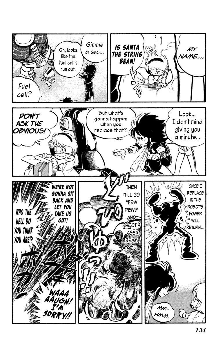 Super Ninja Dan Chapter 14 page 26 - Chapter 14: Santa the String Bean