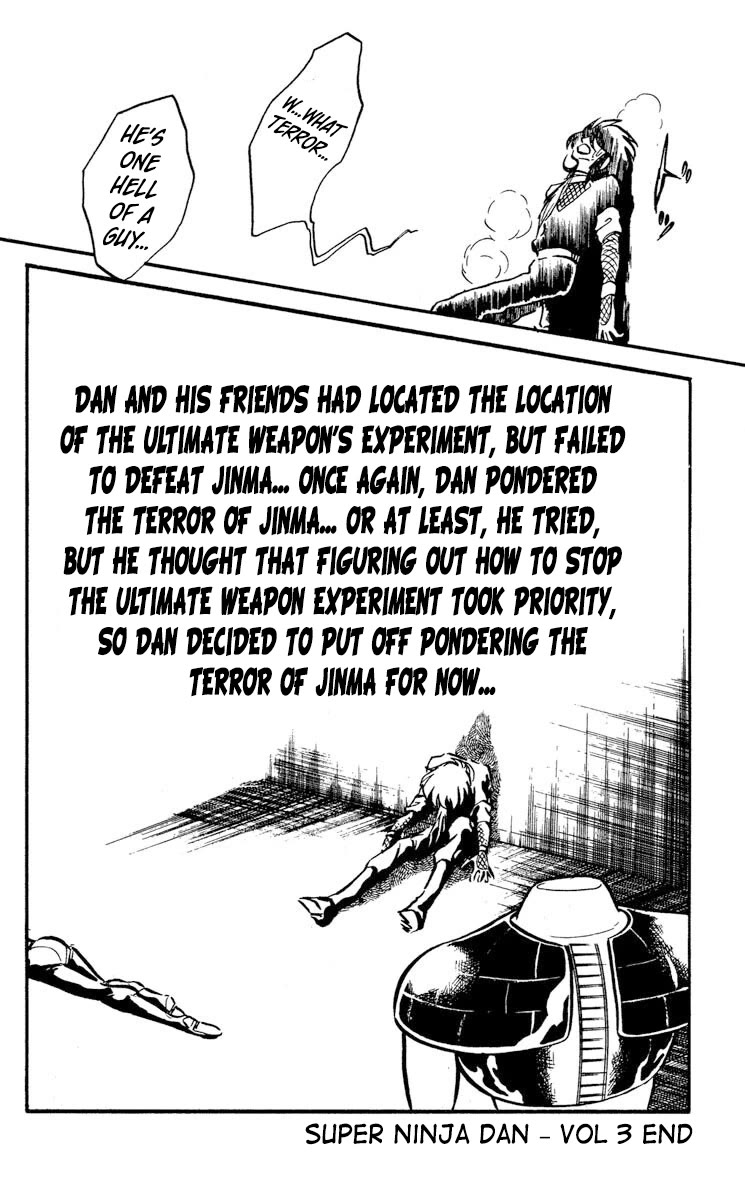 Super Ninja Dan Chapter 15 page 32 - Chapter 15: The Secret Experiment