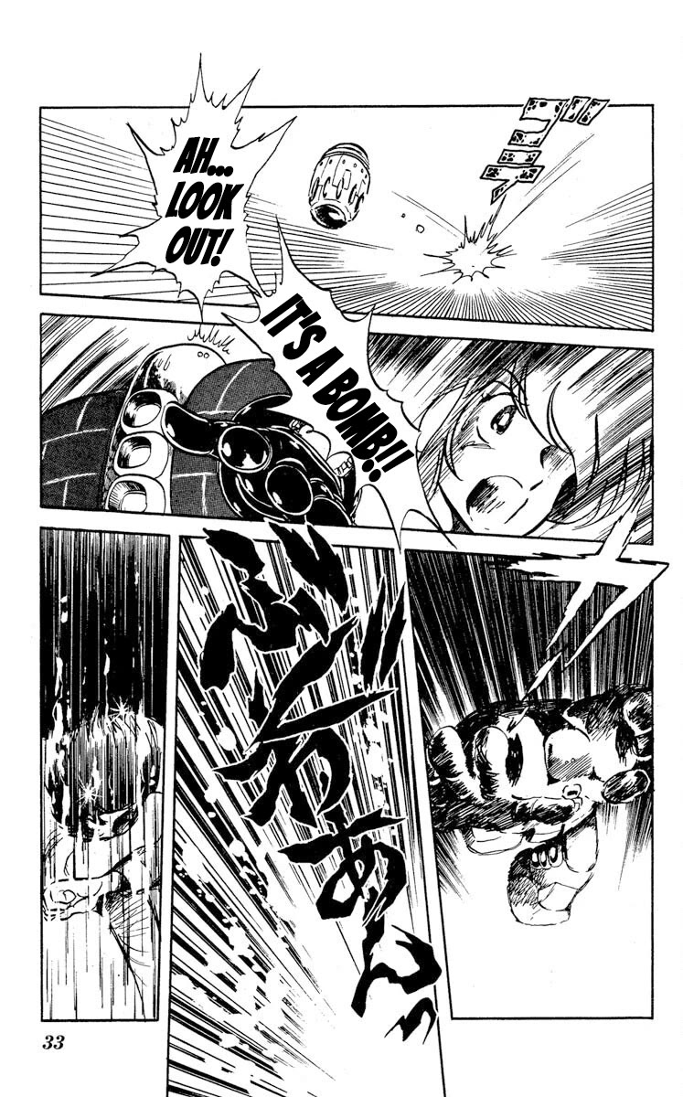 Super Ninja Dan Chapter 16 page 34 - Chapter 16: Terror of the Black Mold
