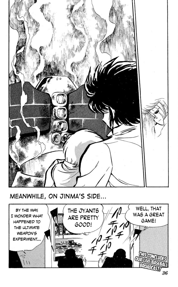 Super Ninja Dan Chapter 16 page 37 - Chapter 16: Terror of the Black Mold