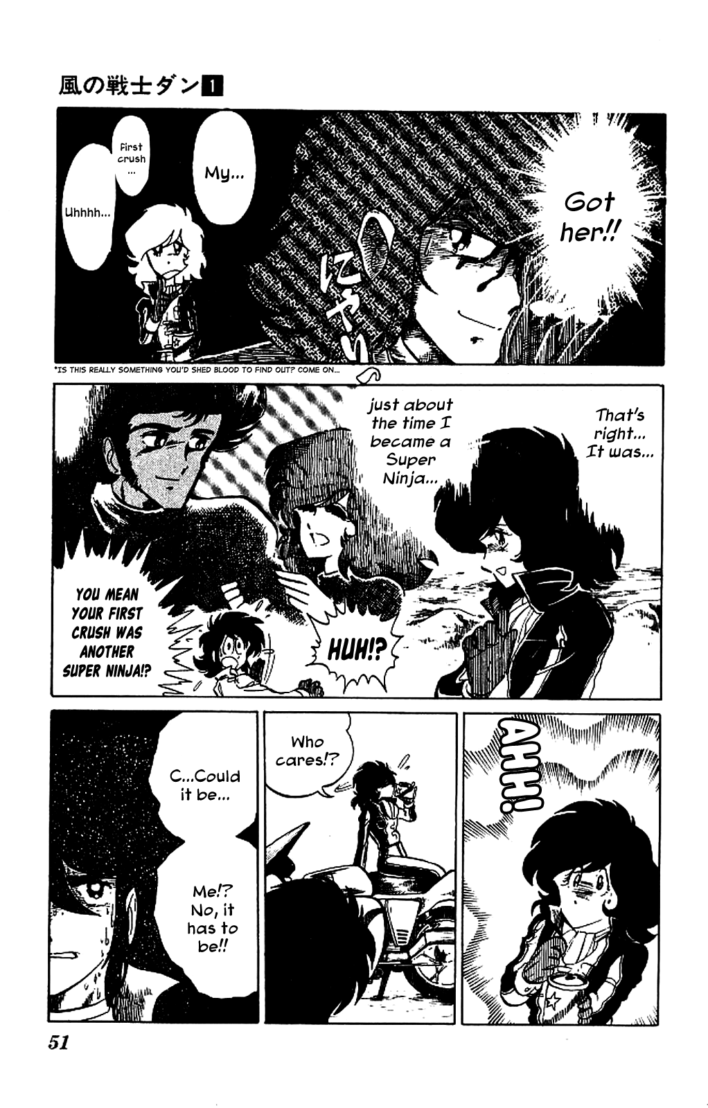 Super Ninja Dan Chapter 2 page 11 - Chapter 2: The Super Ninja's Love