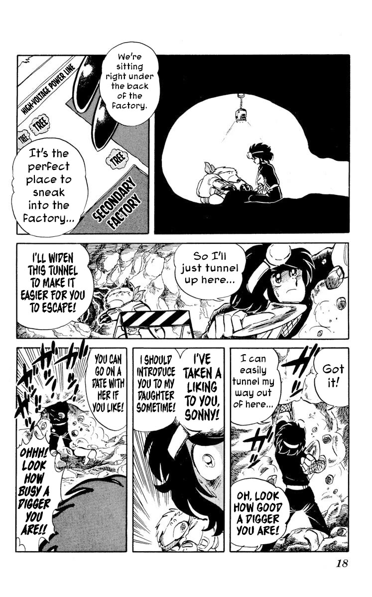 Super Ninja Dan Chapter 21 page 20 - Chapter 21: The Man-Eating Mold Remover