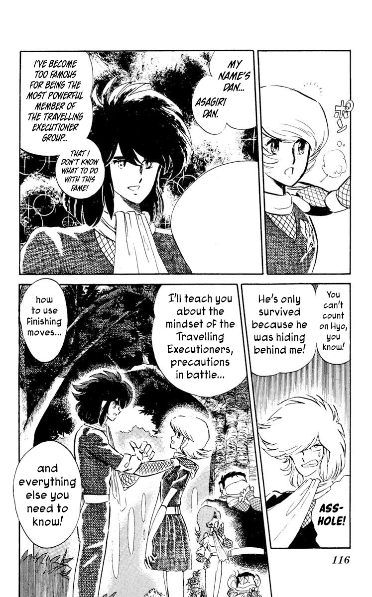 Super Ninja Dan Chapter 24 page 12 - Chapter 24: The Traveling Executioner's Apprentice