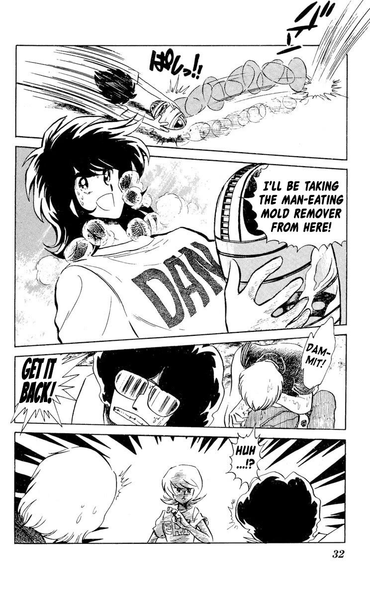 Super Ninja Dan Chapter 26 page 34 - Chapter 26: Operation Steal the Man-Eating Mold Remover