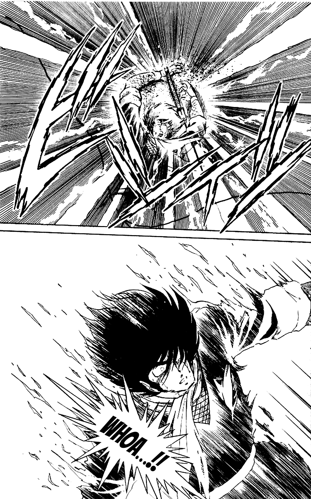 Super Ninja Dan Chapter 5 page 30 - Chapter 5: Tateoka Seiichi Flying Into the Flame