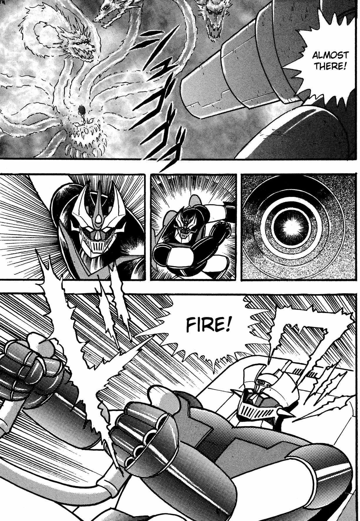 Super Robot Retsuden Chapter 10 page 18 - Chapter 10: Behold the Startling Super-Fusion! The Steel Army, Forever