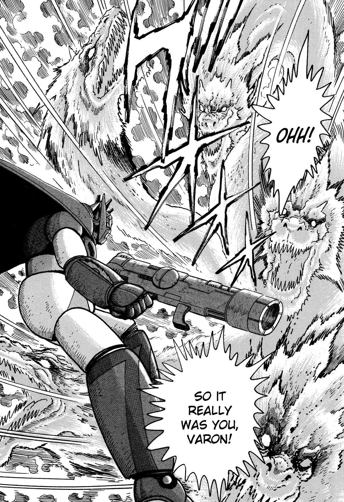 Super Robot Retsuden Chapter 10 page 3 - Chapter 10: Behold the Startling Super-Fusion! The Steel Army, Forever