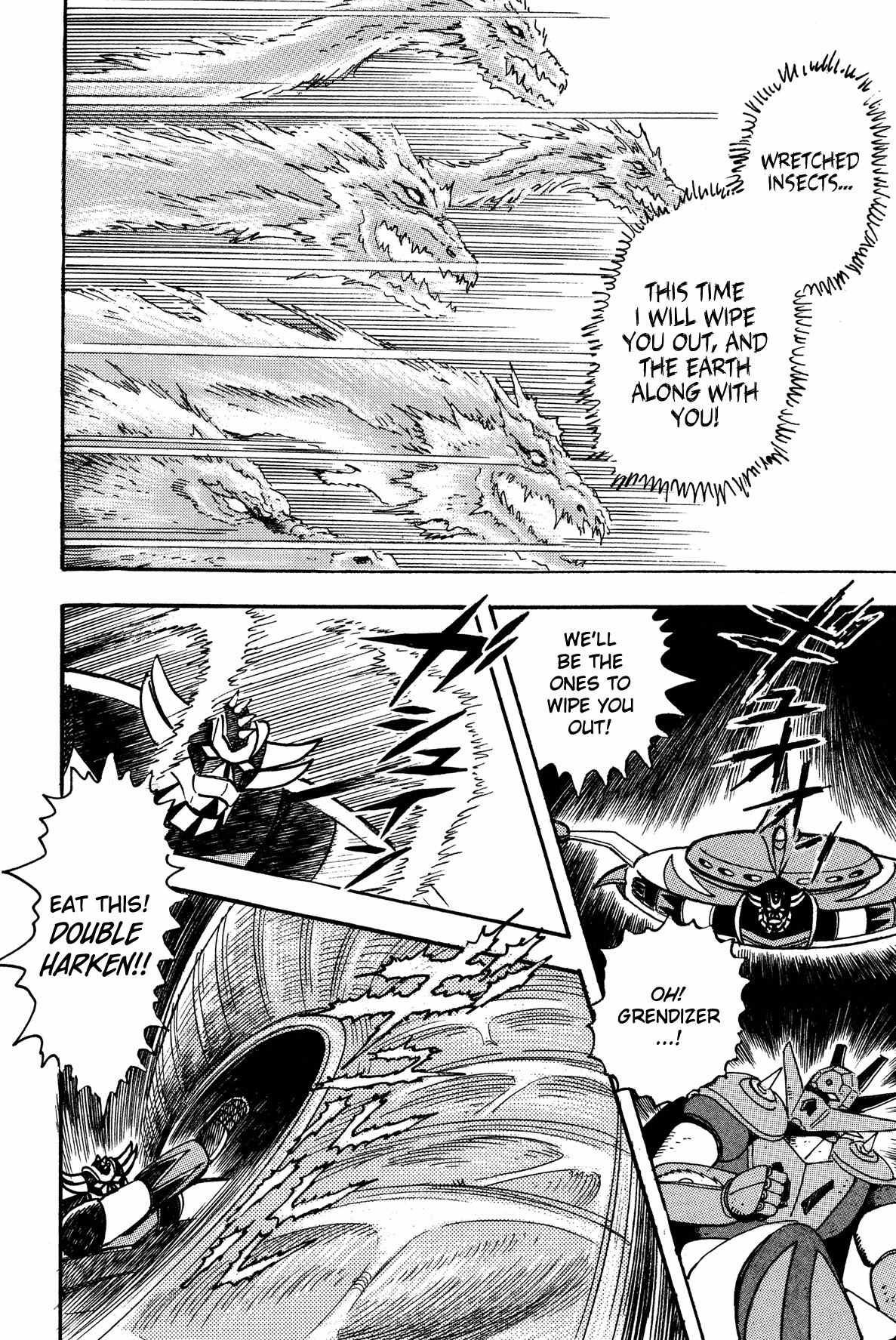 Super Robot Retsuden Chapter 10 page 4 - Chapter 10: Behold the Startling Super-Fusion! The Steel Army, Forever