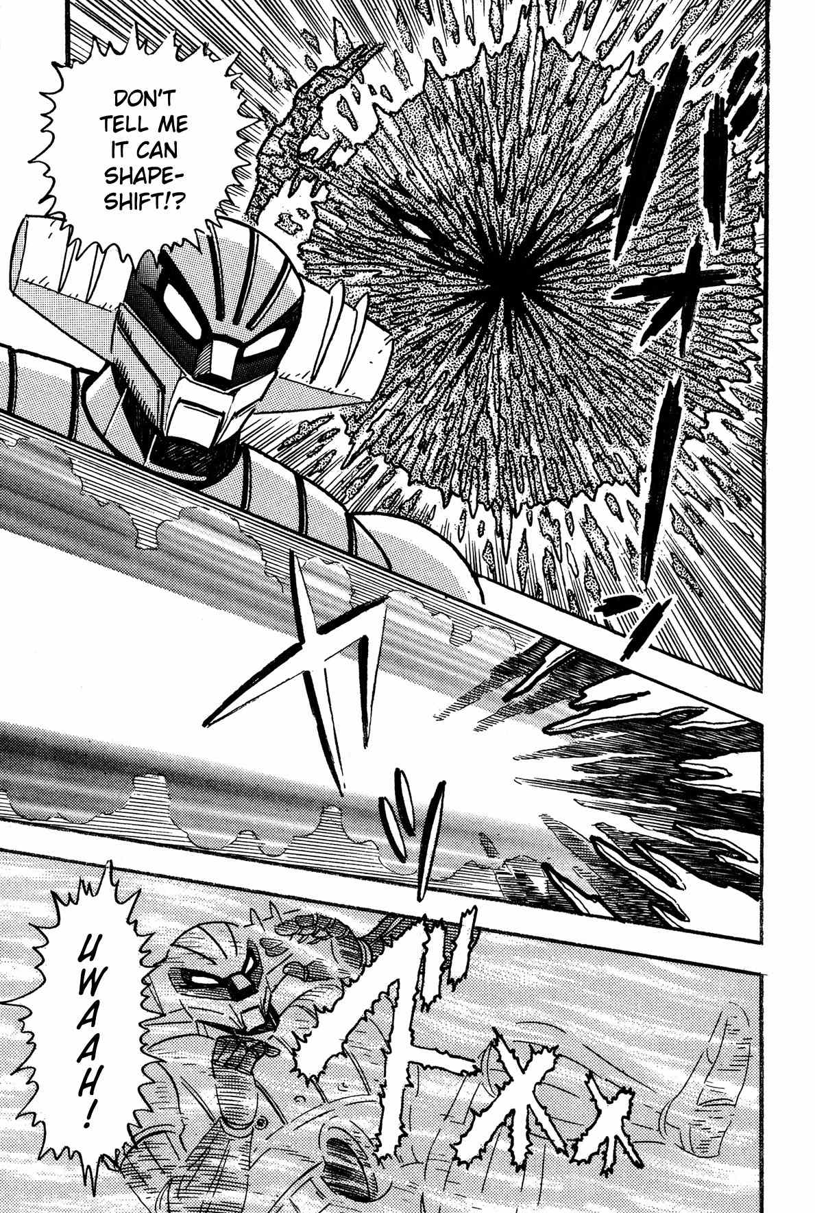Super Robot Retsuden Chapter 2 page 15 - Chapter 2: Enter Jeeg!! The Terror of the Beast D'Gora