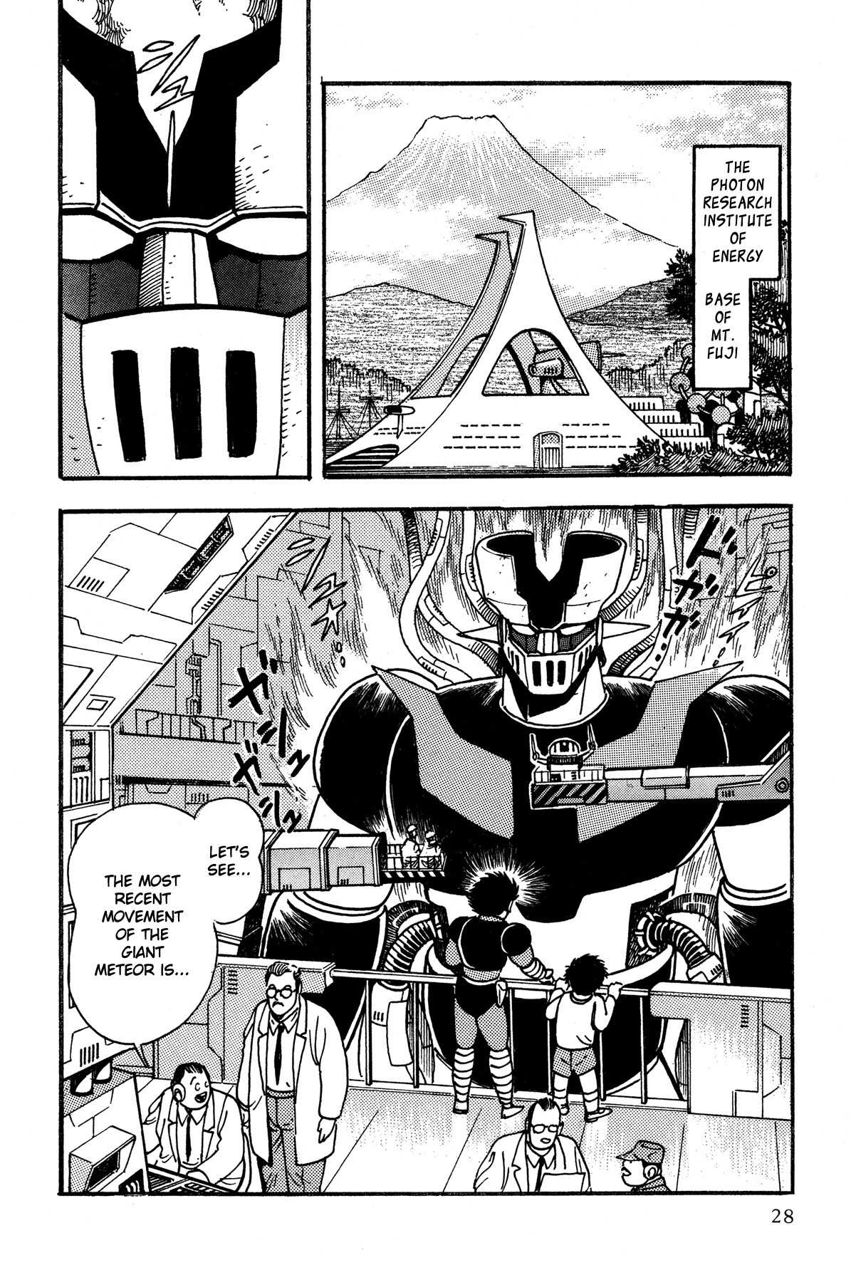 Super Robot Retsuden Chapter 2 page 2 - Chapter 2: Enter Jeeg!! The Terror of the Beast D'Gora