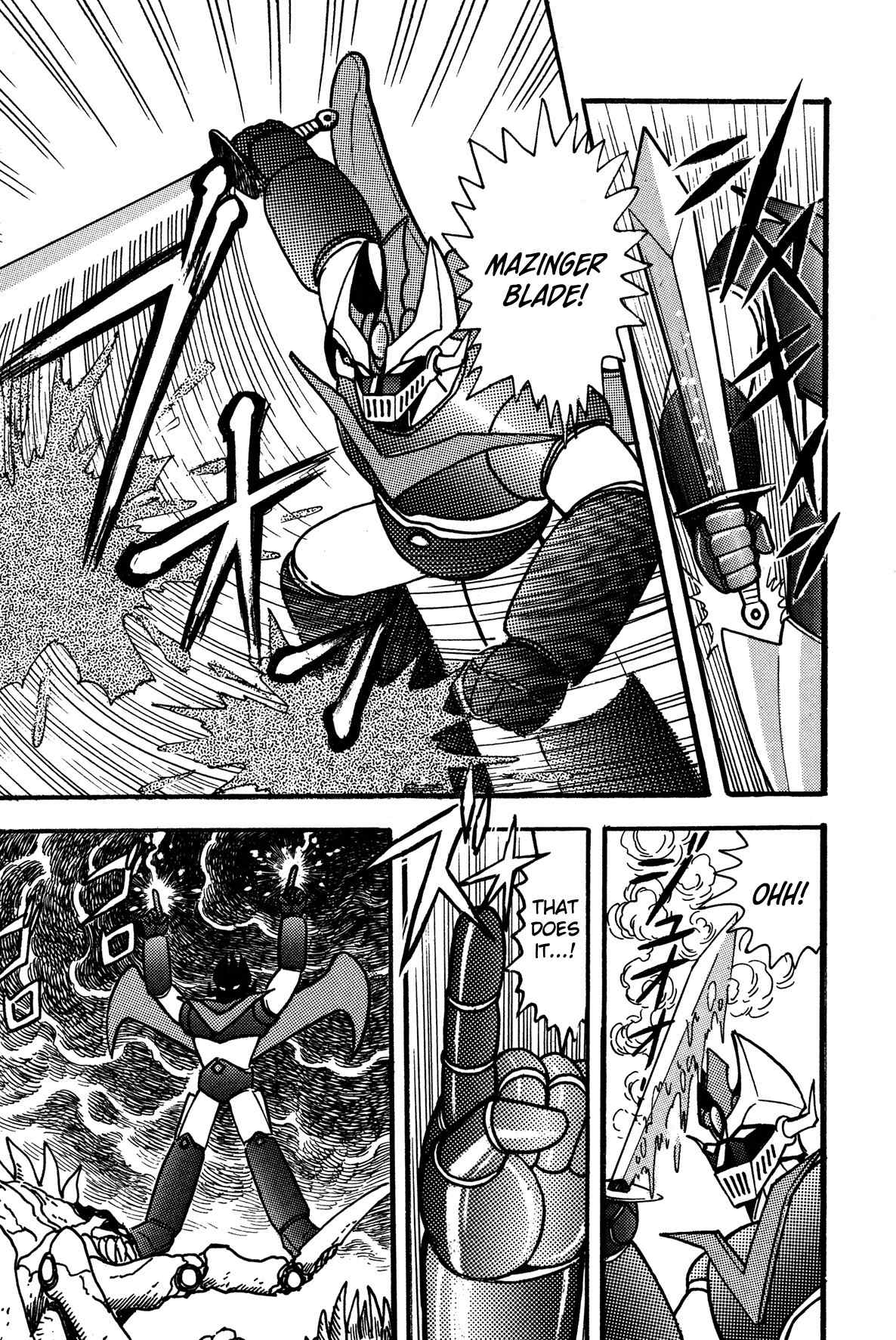 Super Robot Retsuden Chapter 3 page 18 - Chapter 3: Assault of the Meteorite Beast Crabgiron!! Getter In Crisis